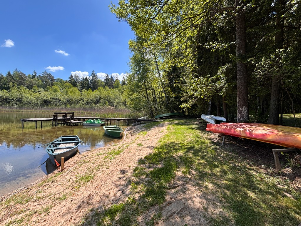 Jezioro Tobołowo — domki nad jeziorem podlaskie